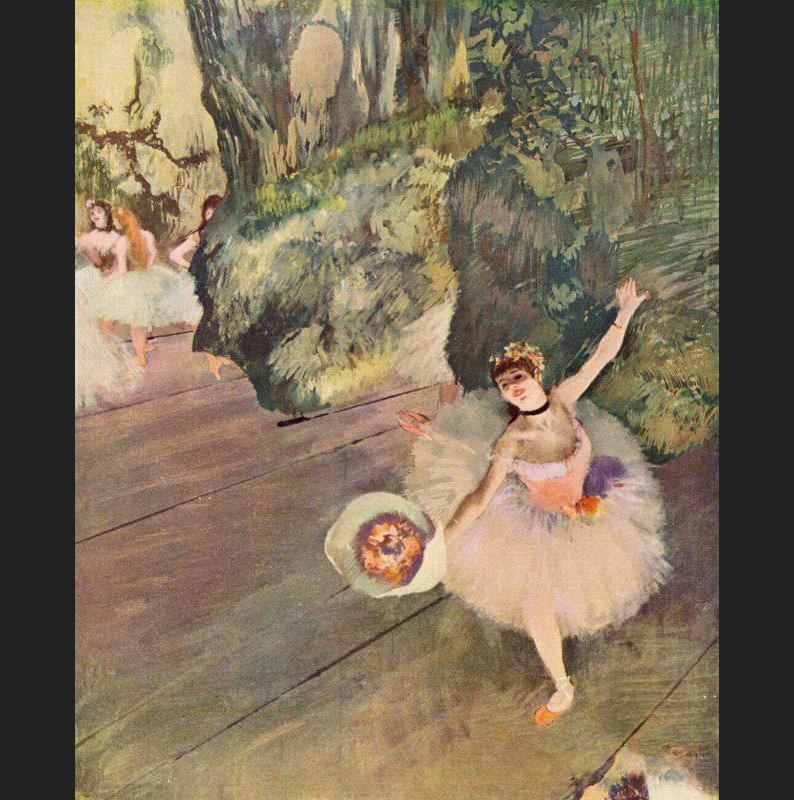 Edgar Degas Star of the Ballet